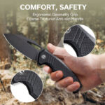 Джобен нож Civivi BullTusk 14C28N G10 Black 8.8 см » Dulotec.BG
