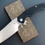 Сгъваем нож CH KNIVES CH 3510 D2 Micarta Black/Orange » Dulotec.BG