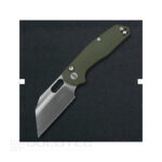 Сгъваем нож Ironfly Yolo 14C28N G10 зелен 86 мм » Dulotec.BG