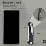 Сгъваем нож Civivi Mini Praxis D2 G10 Black » Dulotec.BG