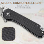 Сгъваем джобен нож Civivi Elementum Nitro-V Micarta » Dulotec.BG