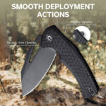 Джобен нож Civivi BullTusk 14C28N G10 Black 8.8 см » Dulotec.BG