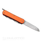 Мултифункционален нож Fox VULPIS N690Co алуминий оранжев » Dulotec.BG