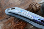 Сгъваем нож CH KNIVES SPEAR-GR2 M390 Titanium Gray & Blue » Dulotec.BG Сгъваем нож CH KNIVES SPEAR-GR2 M390 Titanium Gray & Blue » Dulotec.BG
