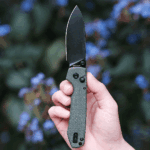 Нож Vosteed Raccoon 14C28N Micarta Green Stonewashed Black » Dulotec.BG