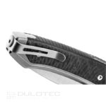 Сгъваем нож LionSteel TWAIN MagnaCut Титан/Карбон Сив » Dulotec.BG