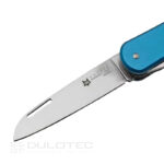 Мултифункционален нож Fox VULPIS F4 N690Co Aluminium син » Dulotec.BG