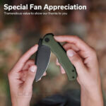 Нож Civivi MINI PRAXIS D2 G10 OD Green » Dulotec.BG