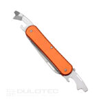Мултифункционален нож Fox VULPIS N690Co алуминий оранжев » Dulotec.BG