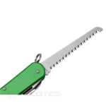 Мултифункционален нож Fox VULPIS SF5 N690 Aluminum OD Green » Dulotec.BG