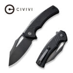 Джобен нож с микарта Civivi BullTusk 14C28N Purple » Dulotec.BG