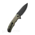 Сгъваем нож CIVIVI Praxis 9Cr18MoV G10 Green » Dulotec.BG