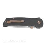 Тактически сгъваем нож Fox Original Gangster Magnacut черен Micarta » Dulotec.BG