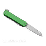 Мултифункционален нож Fox VULPIS SF5 N690 Aluminum OD Green » Dulotec.BG