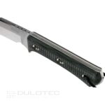 Нож TRC Knives Apocalypse Elmax Stonewashed Double Black Canvas Micarta » Dulotec.BG