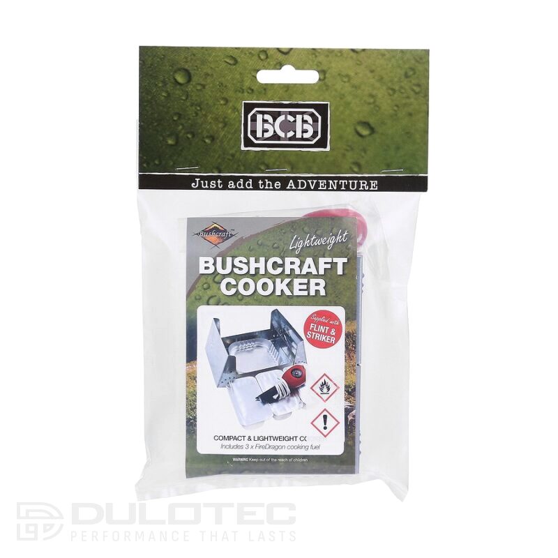Сгъваема печка BCB Firedragon с гориво и запалка » Dulotec.BG