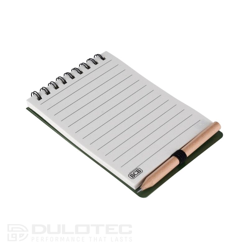 Водоустойчив бележник BCB 12.5x8.5 см с молив » Dulotec.BG
