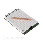 Водоустойчив бележник BCB 12.5x8.5 см с молив » Dulotec.BG