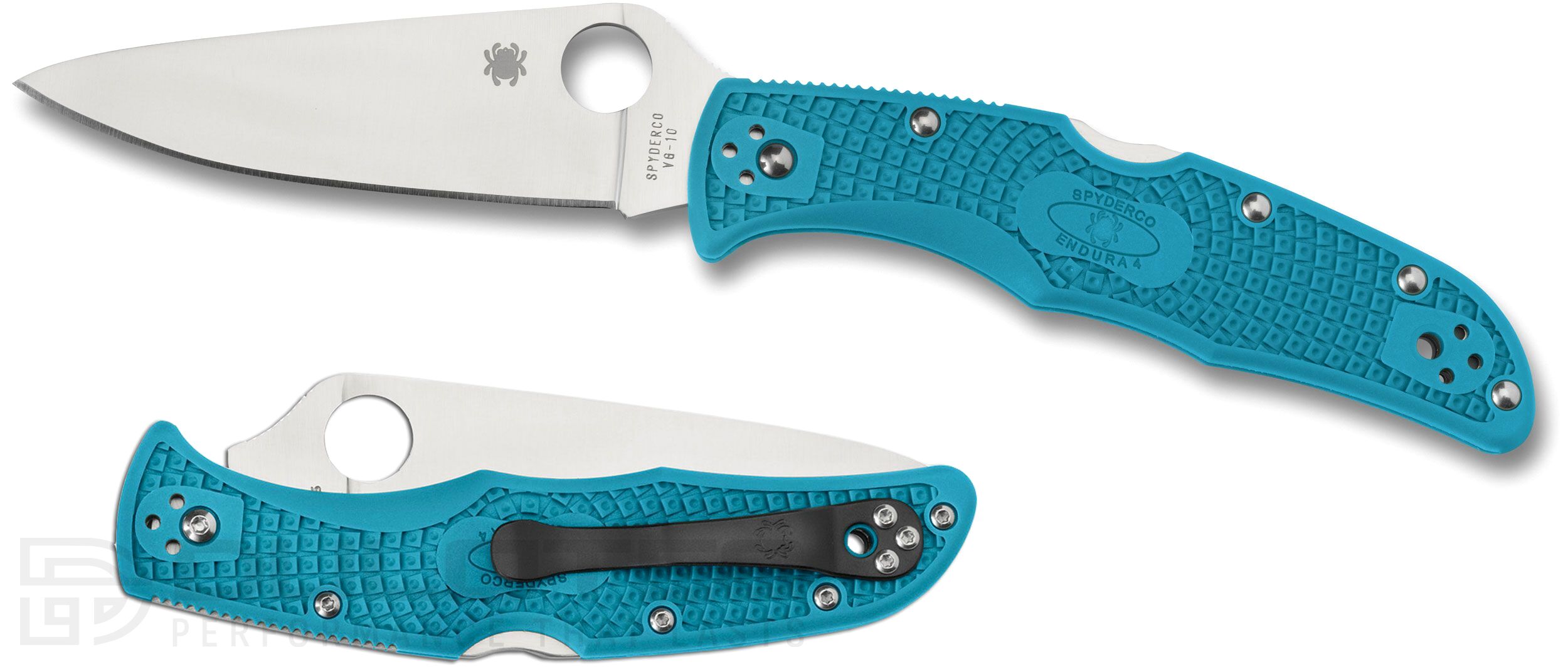Нож Spyderco Endura 4 Flat Ground VG 10 FRN Blue » Dulotec.BG Нож Spyderco Endura 4 Flat Ground VG 10 FRN Blue » Dulotec.BG