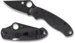 Нож Spyderco PARA 3 S45VN G-10 BLACK BLADE » Dulotec.BG