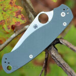 Сгъваем нож Spyderco Para Military 2 MAXAMET тъмносив G-10 » Dulotec.BG