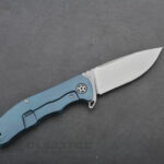 Тактически сгъваем нож CH KNIVES 3504 S35VN Titanium Blue 212мм » Dulotec.BG
