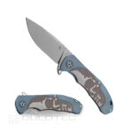 Сгъваем нож D2 G10 CH KNIVES 3001 BLACK 218мм » Dulotec.BG