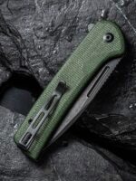 Нож Civivi Conspirator Nitro-V Micarta Green » Dulotec.BG