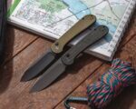 Нож Civivi Elementum 14C28N Micarta Olive Button Lock » Dulotec.BG