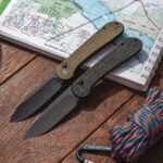 Нож Civivi Elementum Damascus Carbon G10 » Dulotec.BG
