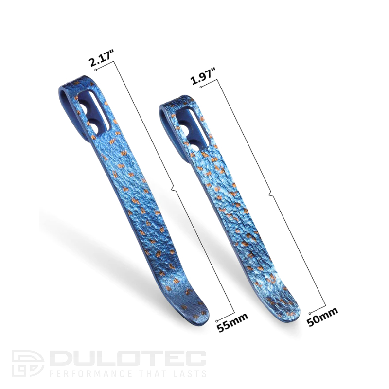 Титанови джобни клипсове CIVIVI 2 бр. 6AL4V » Dulotec.BG