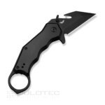 Тактически джобен нож CIVIVI Amaroq Nitro-V Black Aluminum » Dulotec.BG