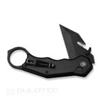 Тактически джобен нож CIVIVI Amaroq Nitro-V Black Aluminum » Dulotec.BG
