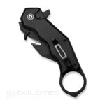 Тактически джобен нож CIVIVI Amaroq Nitro-V Black Aluminum » Dulotec.BG