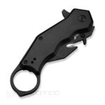 Тактически джобен нож CIVIVI Amaroq Nitro-V Black Aluminum » Dulotec.BG