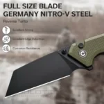 Джобен нож CIVIVI Amirite Nitro-V G10 зелен » Dulotec.BG