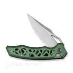 Джобен нож CIVIVI Anaaki зелен Nitro-V Button Lock » Dulotec.BG