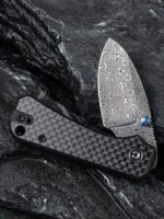 Сгъваем нож Damascus CIVIVI Baby Banter G10/Carbon Black » Dulotec.BG