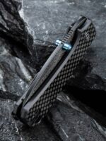 Сгъваем нож Damascus CIVIVI Baby Banter G10/Carbon Black » Dulotec.BG
