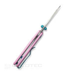 Компактен EDC нож CIVIVI Baby Banter Nitro-V Powder Pink » Dulotec.BG