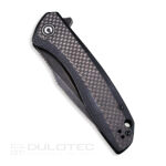 Сгъваем нож Civivi Baklash 9Cr18MoV Carbon Black 89мм » Dulotec.BG