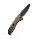 Джобен нож Civivi Baklash 9Cr18MoV Green Micarta 89мм » Dulotec.BG