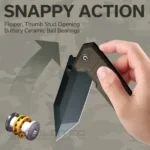 Тактически сгъваем нож CIVIVI Bhaltair 14C28N Micarta Green » Dulotec.BG