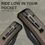Тактически сгъваем нож CIVIVI Bhaltair 14C28N Micarta Green » Dulotec.BG