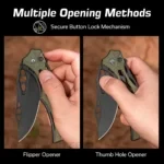 Сгъваем нож Civivi Biophase Nitro-V G10 OD Green » Dulotec.BG
