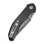 Джобен нож CIVIVI Bluetick Дамаска стомана Carbon G10 » Dulotec.BG