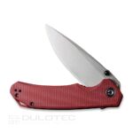 Сгъваем нож CIVIVI Brazen 14C28N Burgundy G10 88мм » Dulotec.BG