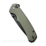 Сгъваем нож CIVIVI Button Lock Brazen 14C28N G10 OD Green » Dulotec.BG