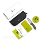 Сгъваем нож CIVIVI Button Lock Brazen 14C28N G10 OD Green » Dulotec.BG