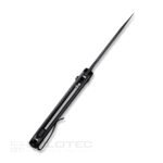 Сгъваем нож CIVIVI Button Lock Elementum 14C28N G10 All Black » Dulotec.BG